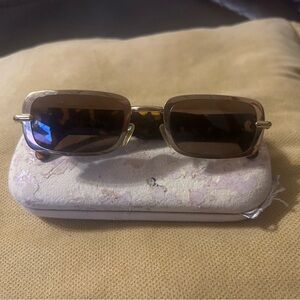 Christian Dior vintage Eva sunglasses gold frame 1990-1999